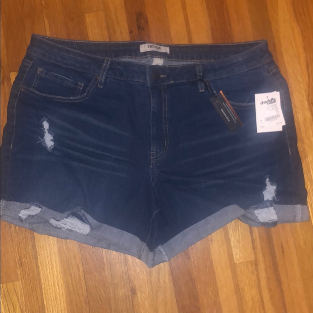 NWT Charlotte Rousse Jean Shorts